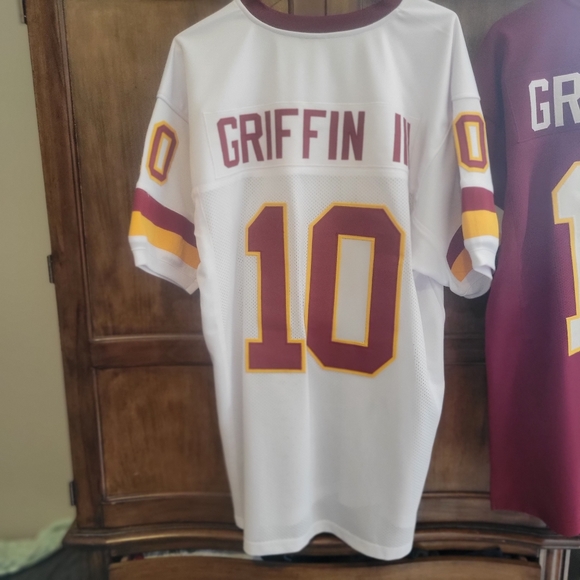 NFL Washington Redskins Red, White, And Gold RG3 Jersey - Picture 5 of 5